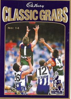 1998 Cadbury Classic Grabs #14 Luke Toia Front